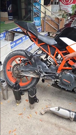 🔥 KTM Bike Accessories & Mods @ Rohini Helmets | Call 9810057030 #shorts #ktm