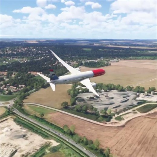 Boeing 767 Flight Sim Gets ATC Wrong 😲 #msfs #aviation #shorts