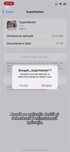 Cum sa eliberezi spatiu din iphone?Fa asta.#fyp #viral #viralvideo #tutorial