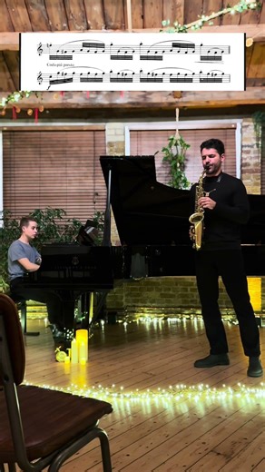 Amazing Duo with Piano 🎷🎹 #saxophone #sax #piano #music #classical
