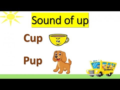 sound of up | kindergarten | up words | up family words | up rhyming words | up words for ukg |