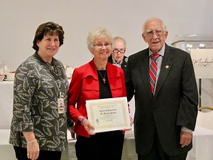 Local resident says volunteering keeps her young