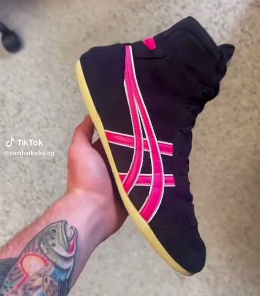 Pink OG EXEOS: The Ultimate Wrestling Shoes