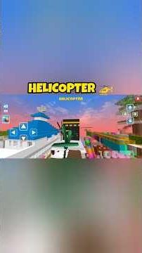 Helicopter - School Party Craft #shorts #partycraft #minecraft