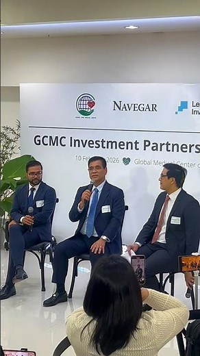 At the launch of Navegar and LeapFrog Investments partnership with Global Care Medical Center (GCMC)