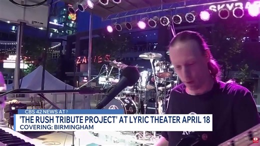 The Rush Tribute Project at Lyric Theatre Sat April 18