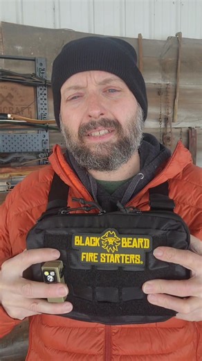 The @Black Beard Fire Tac Pac Chest Bag keep all your outdoor gear organized and easily accessible. #burningriverbushcraft #blackbeardfirestarter #chestrig #survival #survivalkit