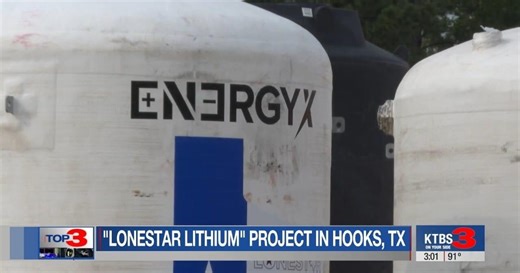 EnergyX secures East Texas site for Lithium Demonstration Plant