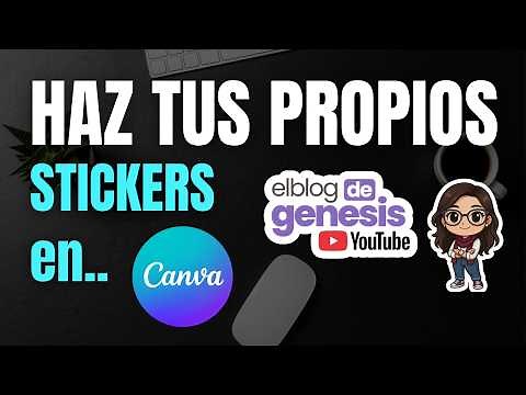 Cómo hacer STICKERS con tu marca en Canva (Paso a Paso)