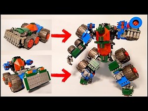 LEGO Transformer Combiner Mech Road Smasher