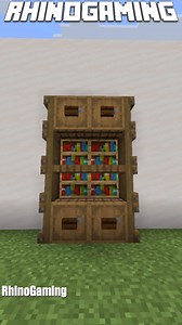 Check out this bookshelf design! ✅ Note- these are fun builds you can add to your world, please refrain from hate comments, thank you!:] ✅ Follow @rhinosminecrafthacks for more!☺️ ✅ Other socials- YouTube- RhinoGaming TikTok- OfficialRhinoGaming Instagram- RhinosMinecraftHacks Ignore tags! #minecraft #minecraftbuilds #minecraftmemes #minecrafthouse #minecraftideas #minecraftdaily #minecraftserver #minecraftserver #minecraftart #minecrafttutorial #minecraftsurvival #minecraftxbox #minecraftonly #
