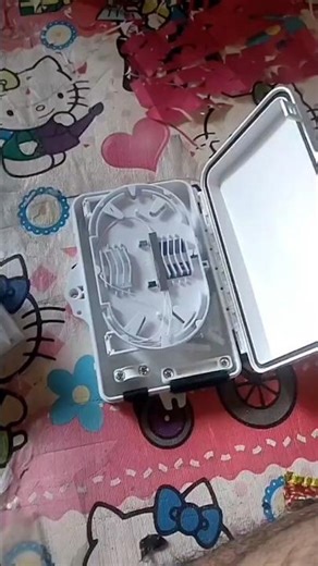 Upgrade jaringan rumah makin gampang pakai ODP Mini 4 Core lengkap Splitter 1:4