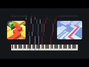 Dancing Line - Dream of Sky // Custom Arrangement (Synthesia Tutorial + MIDI + PDF)