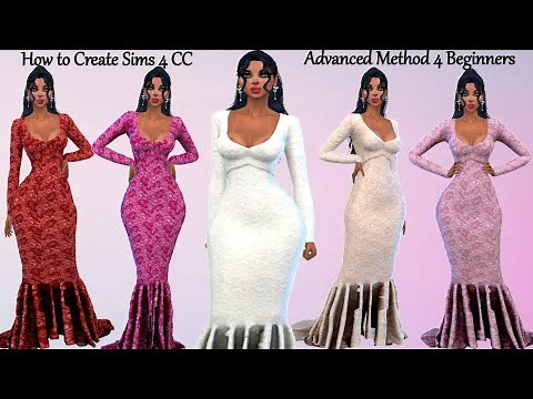 How to Create CC in Sims 4[Advanced Method 4 Beginners] [MD] [Zbrush] [Substance Painter] [Blender]