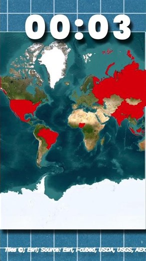 Can You Guess What This map Show ? ⏱️🧠