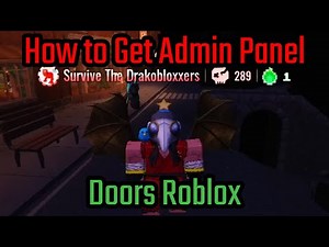 How to Get Admin Panel in Doors Roblox