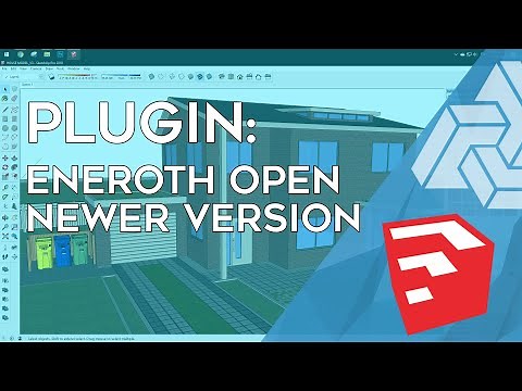 ¿Cómo bajar de versión un archivo de SketchUp? Plugins esenciales: Eneroth Open newer version