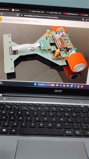 Line Following Robot – Day 2 | Final Layout & Assembly #arduino#robotics#iotprojects#coding #iot