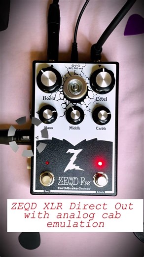 Earthquaker Devices ZEQD Guitar Tube Preamp comparison