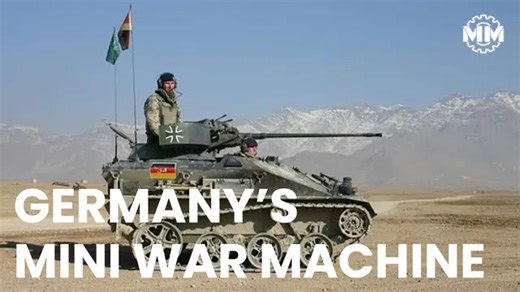 Germany’s Tiny Tank Is Turning Robotic — Wiesel Redefined