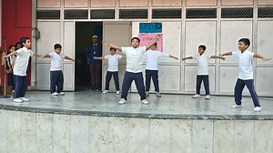 Morning Assembly conducted by Class- 2D on the topic -🤸Impotance of Exercise🏋️A.D.A Campus | St. Fidelis School, Aligarh
