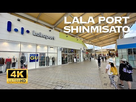 [4K] La La port Shinmisato near TOKYO 🇯🇵🐧 Nonstop Walking Tour / ららぽーと新三郷 散歩