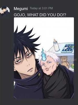 Gojo Turned Into a Baby?! 😂