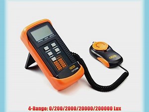 Dr.Meter Digital Illuminance/Light Meter LX1330B 0 - 200000 Lux Luxmeter