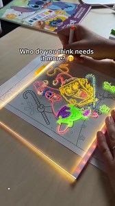 Glowing drawing board for kidz | Glowhouse