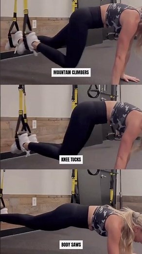 Burn off those holiday treats with this TRX core burner 🔥🎄