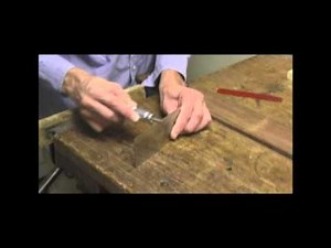 Sharpening the Card Scraper