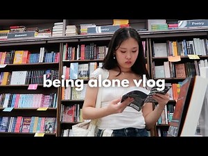 being alone vlog ⏰ 8am morning routine, barbie movie, going to the beach