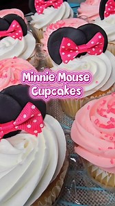 7.5K views · 105 reactions | From store bought to Minnie magic. Watch me turn plain cupcakes into the cutest Minnie Mouse cupcakes ever! A little creativity goes a long way.....this glow-up is too sweet to scroll past. Save this idea, tag a friend who’d love it, and hit follow for more fun, creative transformations! #candyapples #minniemouse #contentcreator #cupcakes | The Sweet End | Facebook