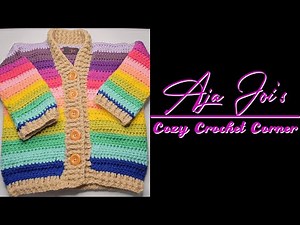 Kids Cardigan Tutorial (Size 4T-5T)