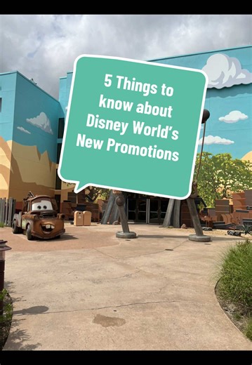 5 Things to know about Disney World’s New Promotions #disneypromo #disneydeals #disneyworld #disneyvacation #tripsbyjen