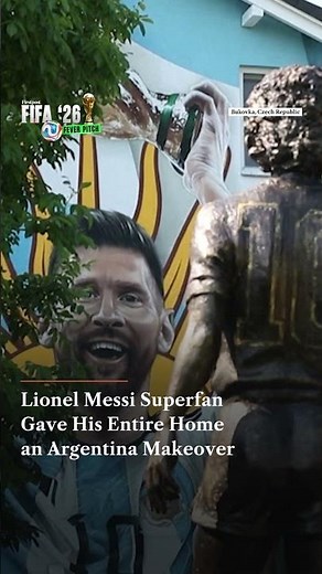 Lionel Messi Superfan Gave His Entire Home an Argentina Makeover