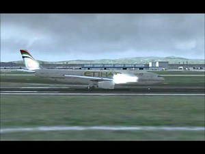 Etihad Airbus A330 Take Off (FSX)