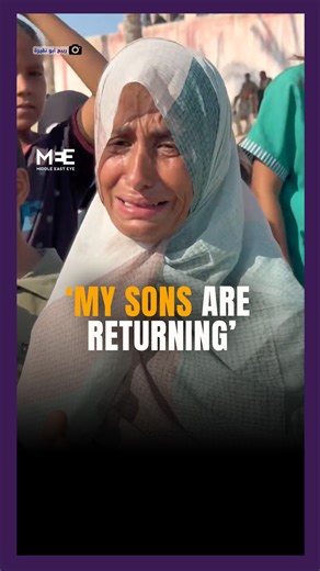 In touching moments captured on video, freed Palestinian prisoners are reunited with loved ones after their release from Israeli prisons as part of a ceasefire deal between Israel and Hamas. “I was told that they died. I found out ten days ago that they are still alive. And today, my joy is so immense. My sons are returning,” cries Alia Ismail Al-Bahtiti, waiting impatiently for her two sons to be released, 62 days after they were taken by Israeli forces while trying to get flour. The prisoners’