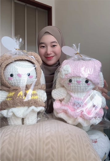 Double Bunny Chan: Adorable Crochet Cuties 🐰💗