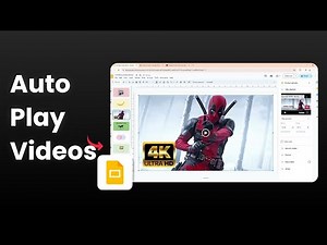 How to Automatically Play Video in Google Slides