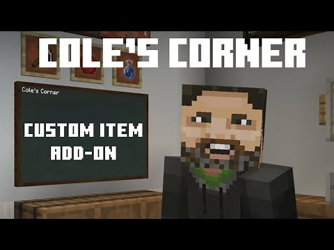 Cole's Corner S3E2 The Game: Custom Item Add-On Creation