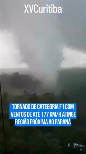 XV Curitiba on Instagram: "Siga @xvcuritiba Um fenômeno meteorológico associado a ventos intensos foi registrado neste domingo (21) no Departamento de Alto Paraná, no leste do Paraguai, região localizada entre as cidades de Santa Rita e Santa Rosa del Monday, a aproximadamente 60 quilômetros da fronteira com o estado do Paraná. De acordo com informações as rajadas de vento chegaram a até 177 quilômetros por hora. Vídeos publicados nas redes sociais mostram a formação de uma tempestade com caract