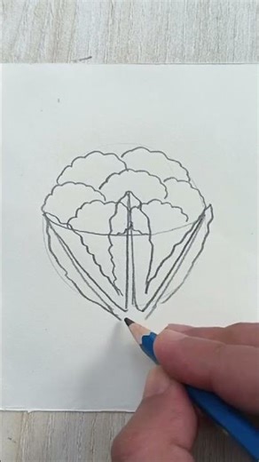 How to Draw a Cauliflower Easy | Step by Step Pencil Drawing