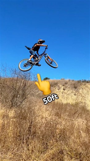 This jump is sick!🔥 #mtb #shorts #fyp #viral #emoto