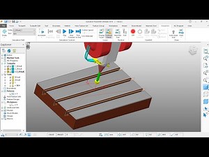 Pattern Finishing Delcam Power mill 3D Programming ###
