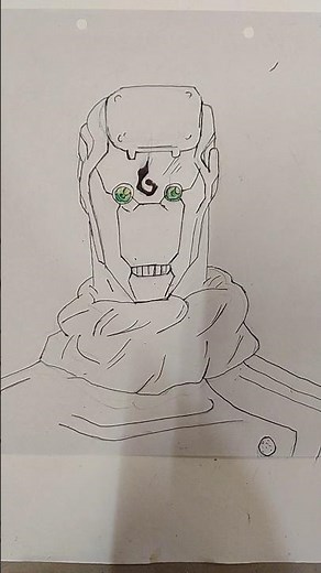 🤖 Ultimate mechamaru 🤖 eye 👀 drawing with pencil colour 🖍️ |Wait For End| 🤯