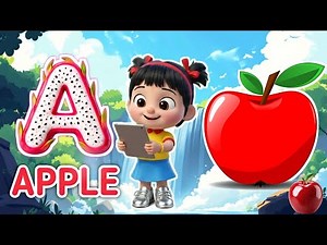 Phonics Song 2 with TWO Words in 3D - A For Airplane - ABC Alphabet Songs with Sounds for Children
