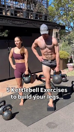5 Kettlebell Exercises to Build your Legs!
