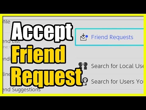 How to accept a friend request on your Nintendo Switch Account (Easy Tutorial)