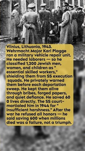 A German Officer Hid 1,200 Workers From the SS #short #history #ww2
